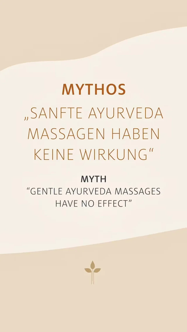 🇩🇪 MYTHOS: „Sanfte Ayurveda Massagen haben keine Wirkung“ 🧐💭  In dieser Reel-Serie erklärt unsere Ayurveda-Medizinerin Kira Hündgen falsche Vorstellungen über die Panchakarma-Behandlung und Ayurveda. Liken und folgen Sie uns für mehr!  👉  Haben Sie Interesse an unseren Panchakarma Kuren und Ayurveda-Aufenthalten? Kommentieren Sie JETZT ANFRAGEN und wir senden Ihnen unsere Buchungsseite zu!  ✦✧✦✧  🇬🇧 MYTH: ”Gentle Ayurveda massages have no effect” 🧐💭  In this reel series, our Ayurveda practitioner Kira Hündgen explains misconceptions about the Panchakarma treatment and Ayurveda.
Like and follow us for more!  👉  Are you interested in our Panchakarma treatments and Ayurveda Stays? Comment ENQUIRE NOW and we'll send you our Booking page!  • • • • • • • •  #ayurvedaparkschloesschen #ayurvedalifestyle #ayurvedadeutschland #ayurvedahotel #panchakarma #hotelinspiration #trabentrarbach #mosel #ayurvedakurdeutschland
