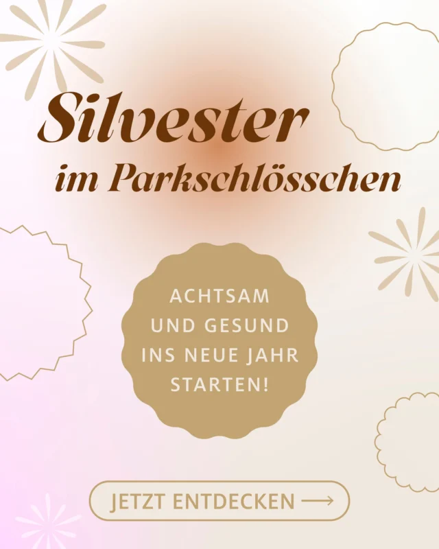 🇩🇪 Starten Sie achtsam und gesund ins Neue Jahr 2026! 🧘🌟  🔥 Unser Silvesterprogramm umfasst ein köstliches Vier-Gänge-Ayurveda-Menü und einen Toast auf das Neue Jahr mit unseren hausgemachten, alkoholfreien Cocktails. Erleben Sie außerdem eine traditionelle Feuerzeremonie „Homa” in unserem Park, um das alte Jahr loszulassen und das Neue einzuläuten. Am Neujahrsabend können sich unsere Gäste außerdem auf ein exklusives Mantrakonzert freuen 🕉️  ✨ Buchen Sie jetzt Ihren Ayurveda-Aufenthalt über den Link in Bio und freuen Sie sich auf einen besonders genussvollen und gesunden Jahreswechsel bei uns im Ayurveda Parkschlösschen!  Direkt buchen:
☎️ +49 (0)6541 7050 | rezeption@parkschloesschen.de  • • • • • • • •  #ayurvedaparkschloesschen #ayurvedalifestyle #ayurvedadeutschland #ayurvedakurdeutschland #ayurvedahotel #panchakarma #hotelinspiration #trabentrarbach #mosel #ayurvedakurdeutschland #newyearsrituals #neujahrsrituale #feuerhoma #mindfulness #achtsamkeit #silvester
